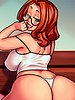 An illustrator of adult books who hasn't had sex since her husband's death, this hottie smells like sex - Voluptuous Housewives - Introducing Sarah by welcomix (tufos)