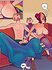 Dad's asleep unbelievable, we can still cum - Thorny Thursday 3 by jab comix