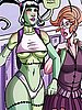I kinda shredded my cheerleader uniform - The Creepies 5 by jab comix