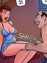 Step into my office, fine lady - Dat ass 2 by jabcomix (incest comics)