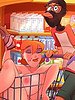 This supermarket is full of hot housewives - The Naughty Home Stealing chocolates by welcomix