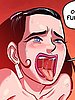 Double penetration with dildo - Red Angel 8 by jab comix