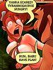 Come on, cavegirl, trust babu - Jurassic Tribe: Running from the Tyrannosaurus by welcomix (tufos)