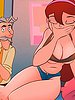 Anna got fat from eating so much sweets and now she has a huge ass - The Naughty Home animation - Milk pudding by welcomix (tufos)