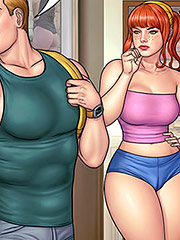 Being near her had me thinking about dirty things - A Horny Hot Cousin, A full house causes family feuds by welcomix (tufos)