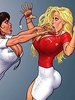 Black iron gym by The Pit by john persons interracial and taboo art