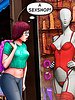 She can't contain herself, enters the store and buys a rubber dick - Brazilian Slumdogs - The rubber cock by welcomix (tufos)