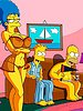 Hommer must be drunk again - The Simptoons Football and beer part 1 by welcomix (tufos)