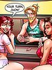 Take off your clothes and give us a blowjob - Nymphomaniac Nerd, Strip Poker in pajamas by welcomix (tufos)