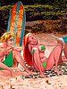 Kissing a lot in the park - Michelle's dairy by welcomix (tufos)