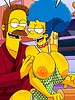 Hold the cock firm and knead gently - The Simptoons - Pepperoni Pizza by welcomix (tufos)