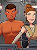 Your armor was on fire, so I took it off - Star porn The cock Awakens by dirty comics 2016