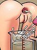 Don't cum in there, shoot it in the cup - The big gangbang theory 2 by dirty comics 2016