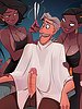 Charles arrives home from work crazy to have sex with his wife - The 4 Naughties, Beard, Hair and Mustache by welcomix (tufos)