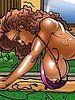 The wife and the black gardeners - Give me all five inches by kaos comics