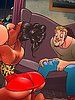 The black girl devoured her ass - Animated tales: I watched my wife having sex with a black girl by Welcomix (Tufos)