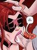 The only thing I want to try is that big cock - Red Angel 9 by jab comix