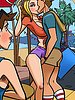 It's her, that stewardess - Santo Playa no.2 by jab comix