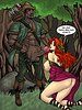 The Adventures of Throbbin Hood: Black saracen cock, you must guide it in by black n white comics