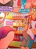 This supermarket is full of hot housewives - The Naughty Home Stealing chocolates by welcomix
