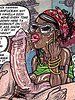 What a nice milky mess all over my tits n tummy - Interracial cartoon porn by Theseus9