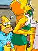 I got so horny that my dick is bulging tight un my pants - The Simptoons, Christmas at nursing home by welcomix (tufos)