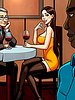 Wife is noticed by two guys who are there having a beer - Anacondas, Wedding anniversary by welcomix (tufos)
