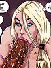 I love being used by a big, strong man - Two hot blondes submit by Pegasus