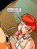 Mr. Flintstoon goes towards the master bedroom and finds two women dressed in matching nightdresses - The Flintstoons - Drunkards cock has no owner by welcomix (tufos)