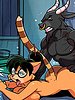 I'm fucking I'm able to relax - Looney Toons, Dogs and pussies fight by welcomix (tufos)