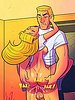 Big cock for mom - Milf toon by jab comix