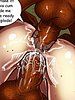 Spy camera surprise - two dicks cumming inside me at the same time