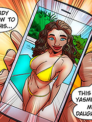 I won by a difference of ten centimeters, but my ass endured more cock - Nerd Stallion, Sex battle between daughters by welcomix (tufos)