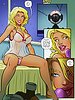Dannie Mae just had to open a few presents early this year - Bubble Butt Princess by jab comix