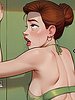 The salt water of the sea burned my skin and my asshole and now with your cock in my asshole - Dat ass by jab comix