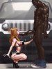 Car wash by the Pit by john persons interracial and taboo art