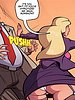 She's so beautiful and her shirt is so tight - Dick 2 by jab comix