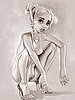 When grandmothers were in the juice itself - Brothel dolls by jab comix