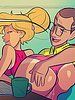 Sounds like something fun is happening in there - A model life no.2 2016 by jabcomix 2016