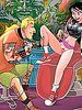He began to draw the design - Animated tales: At the tattoo parlor by Welcomix (Tufos)