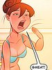 What a bitch, fantasizing on top of the washing machine - The Naughty Home - Naked and sweaty by welcomix (tufos)